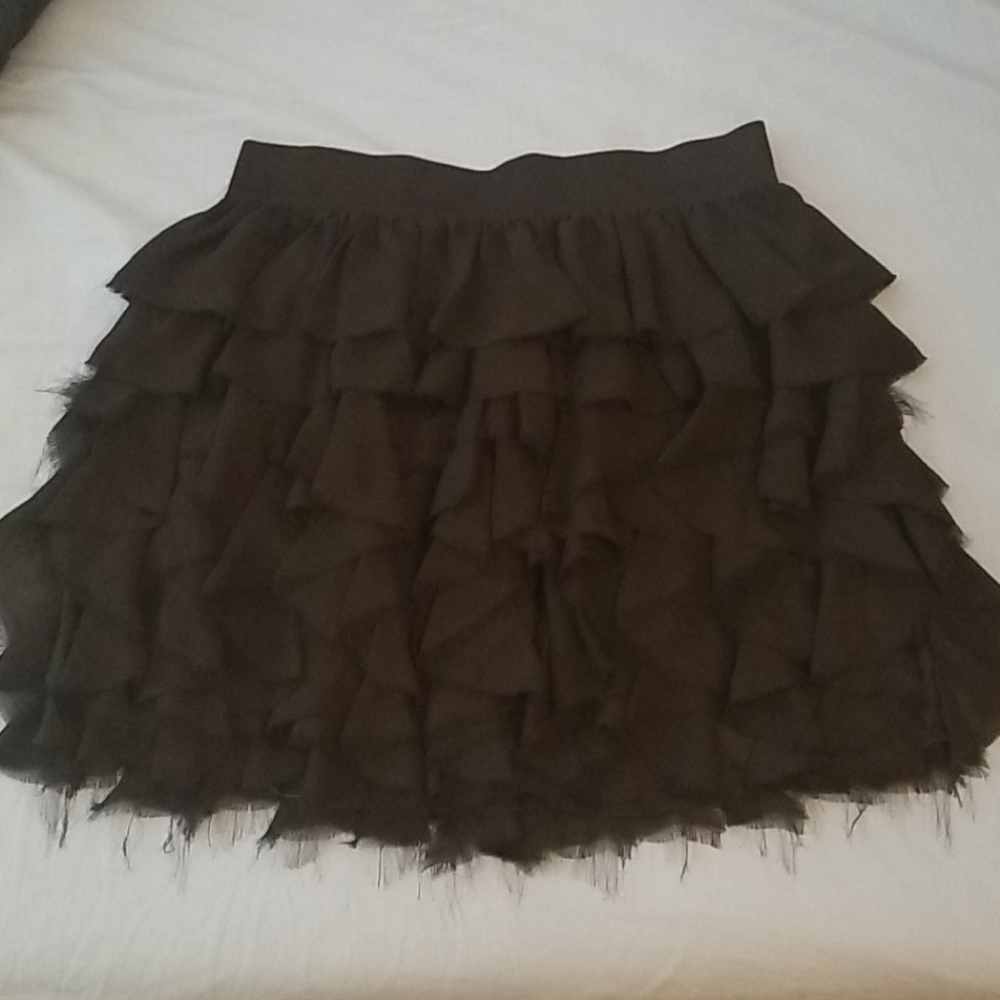 FLASH SALE! Free People Mini Skirt Ruffles